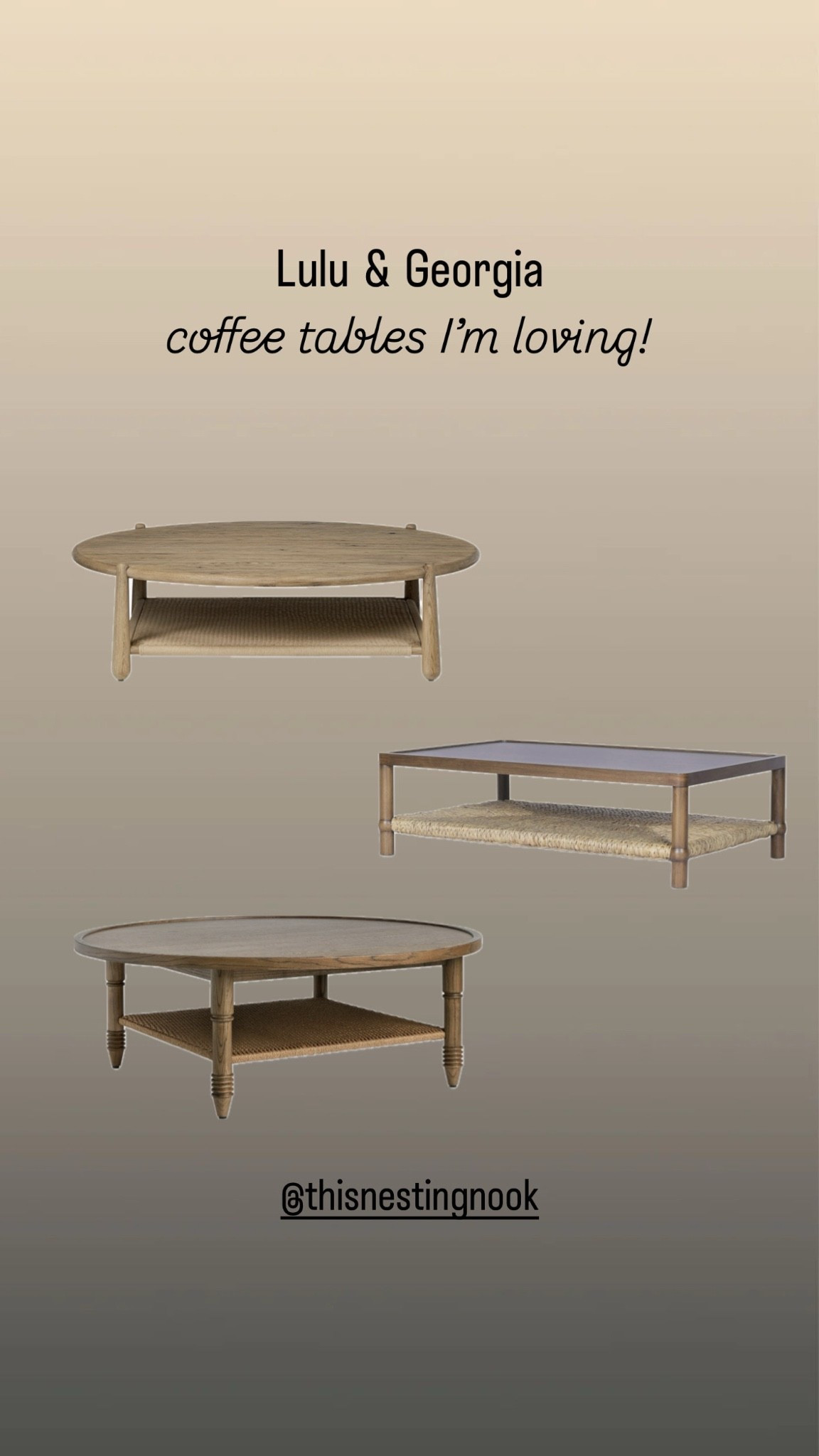 Coffee tables can completely change the feel of a room, and these finds are too good not to share!
@Lulu and Georgia #coffee table

#LTKHome #LTKActive #LTKU