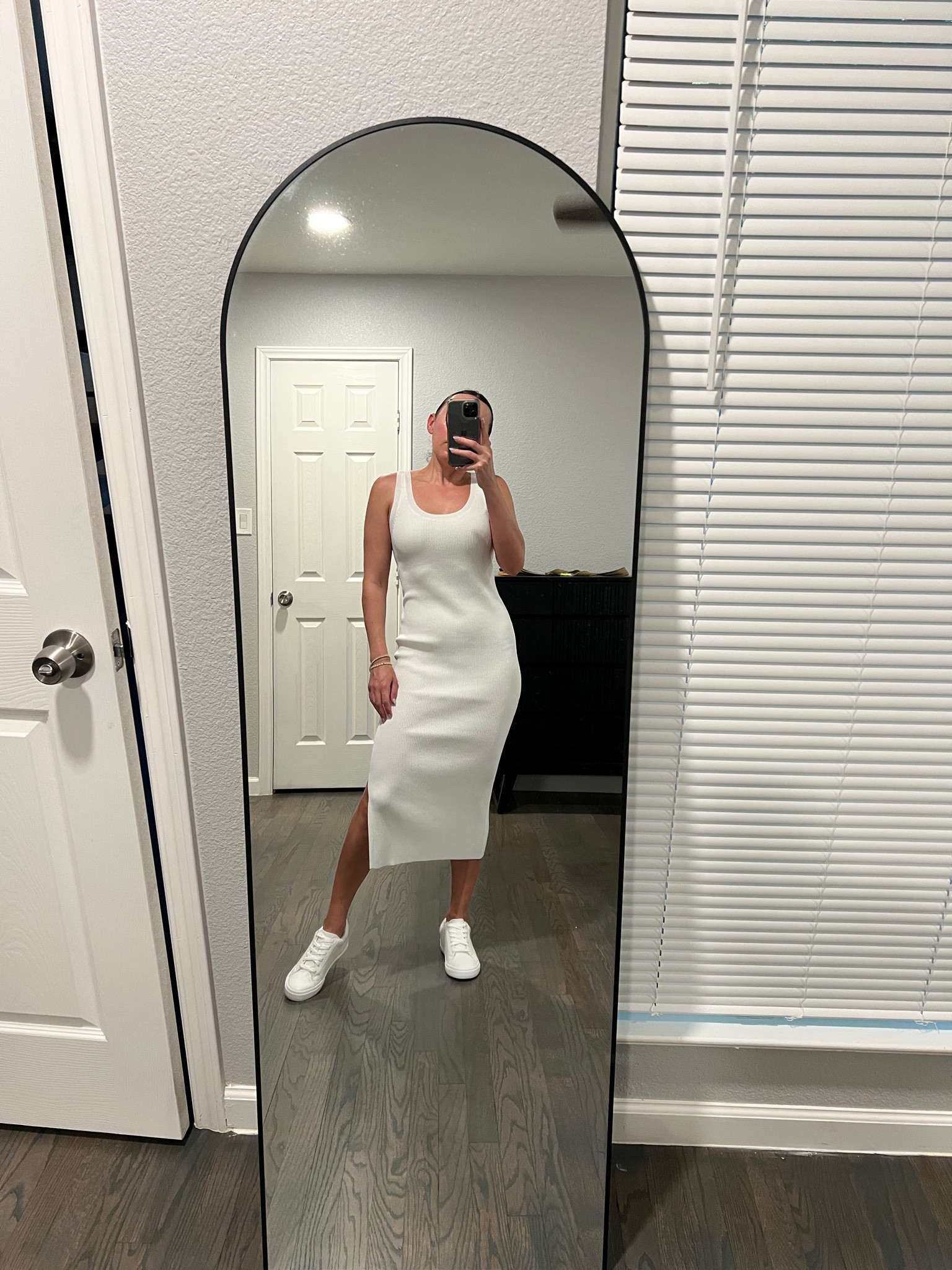 Perfect Summer Dress for work or play 

White dress

Summer outfit 

Ribbed knit dress

White shoes 

Travel outfit 

#LTKworkwear #LTKunder100 #LTKstyletip