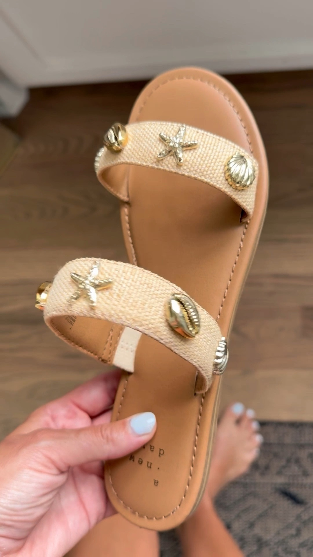 Target has the cutest sandals right now and they are so comfortable! These fits tts. 

#LTKStyleTip #LTKShoeCrush #LTKFindsUnder50
