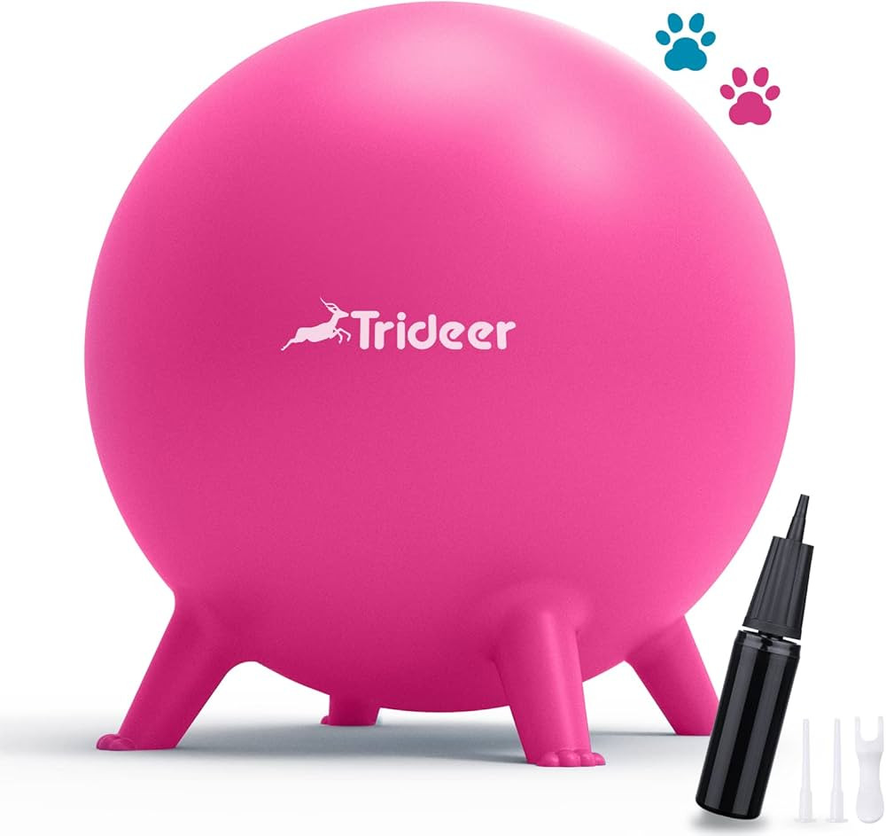 Trideer Pink Flexible Seating for School | Kids, Sensory Kids | Wobble Chair, Yoga Ball Chair | 5... | Amazon (US)