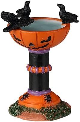 Lemax Spooky Town Jack-O-Lantern Birdbath #24943 | Amazon (US)