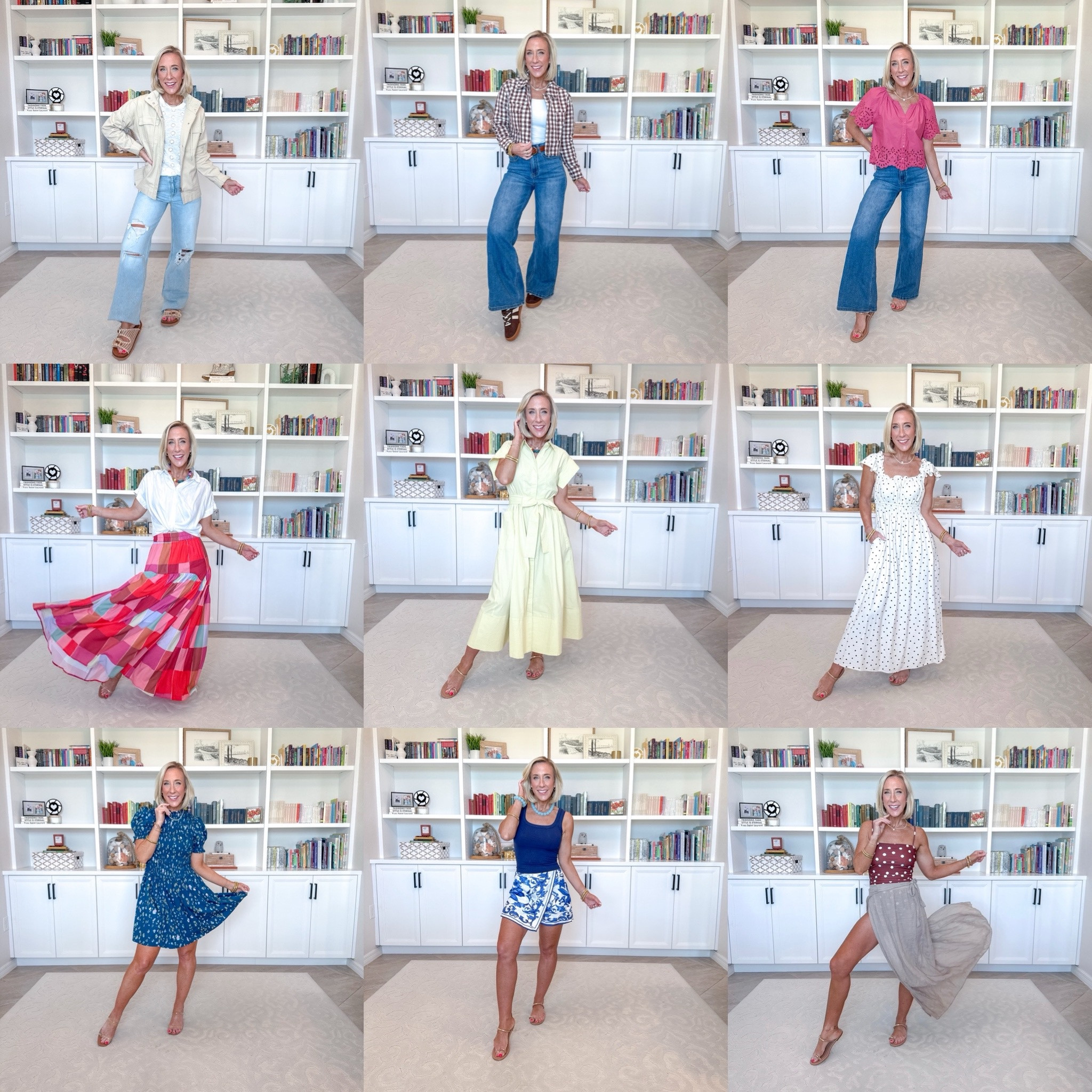 Outfit recap of a few favorite outfits from last week’s reels  

#LTKSeasonal #LTKOver40