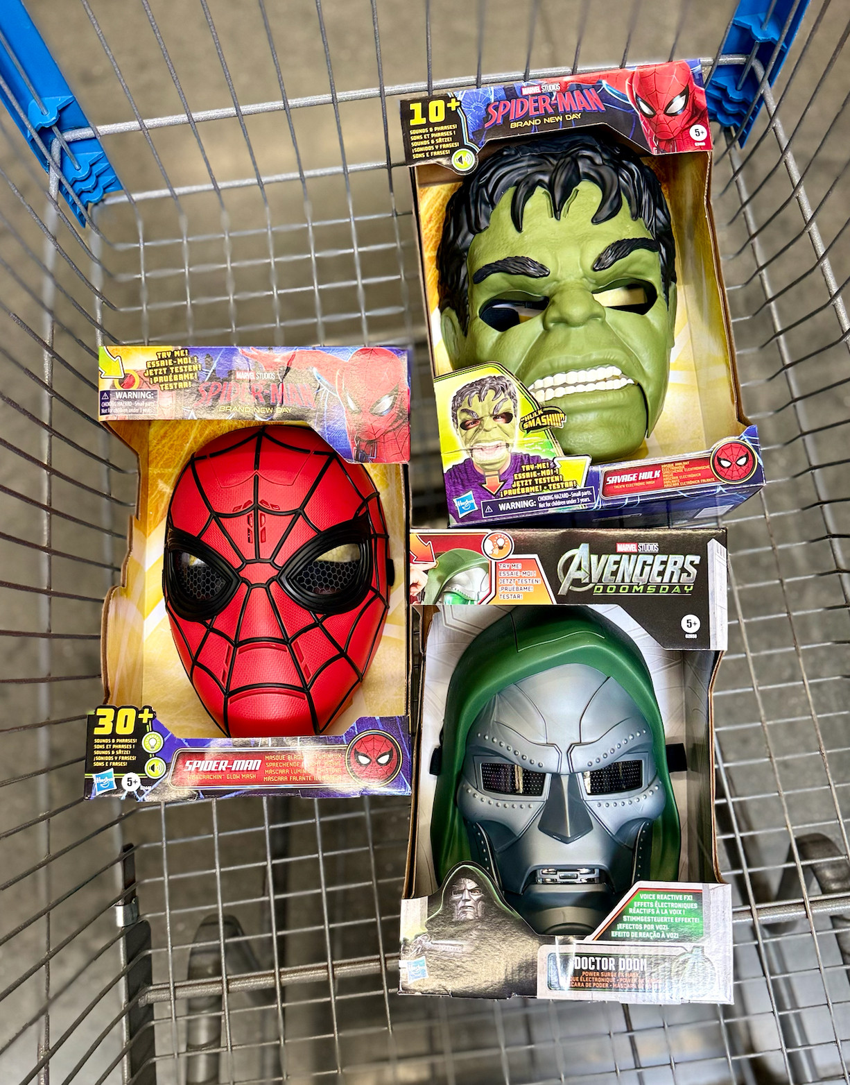 Okayyy these new Marvel masks at Walmart are SO COOL! 🕷️💚🔥 Spider-Man, Hulk + Doctor Doom with lights, sounds and interactive features — these are going to be so fun for dress-up, Halloween and Christmas gifts for little superhero fans!
-
#WalmartFinds #Marvel #SpiderMan #Hulk #DoctorDoom #MarvelToys #SuperheroToys #KidsToys #RolePlayToys #HalloweenFinds #ChristmasGiftIdeas #ToyFinds #WalmartToys 

 #LTKmomlife #LTKBaby #LTKKids