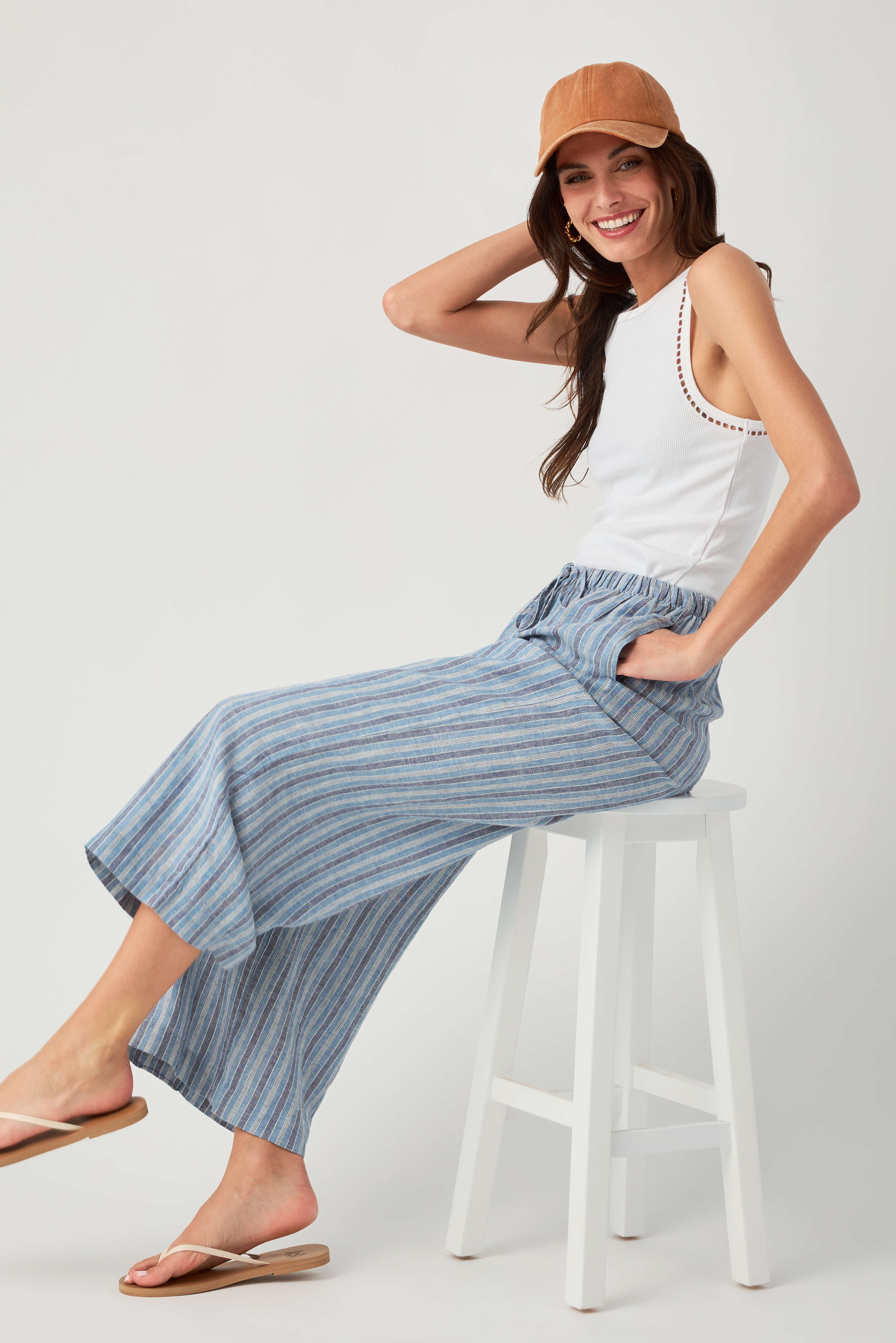 Z Supply The Perfect Striped Pant | Social Threads