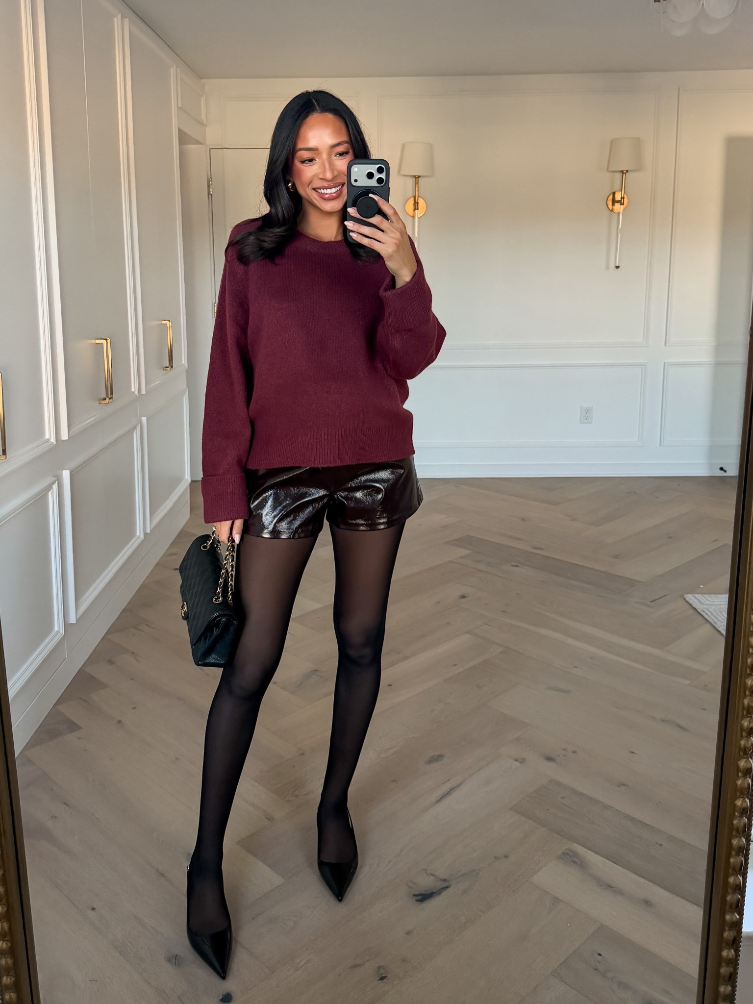 Use code AFNENA for an extra 15% OFF Abercrombie! Their Black Friday sale is happening now 20-50% off everything!! Wearing size L sweater (+2 sizes for bump), size 30 leather shorts (+4 for bump)

#LTKCyberWeek #LTKHoliday #LTKBump