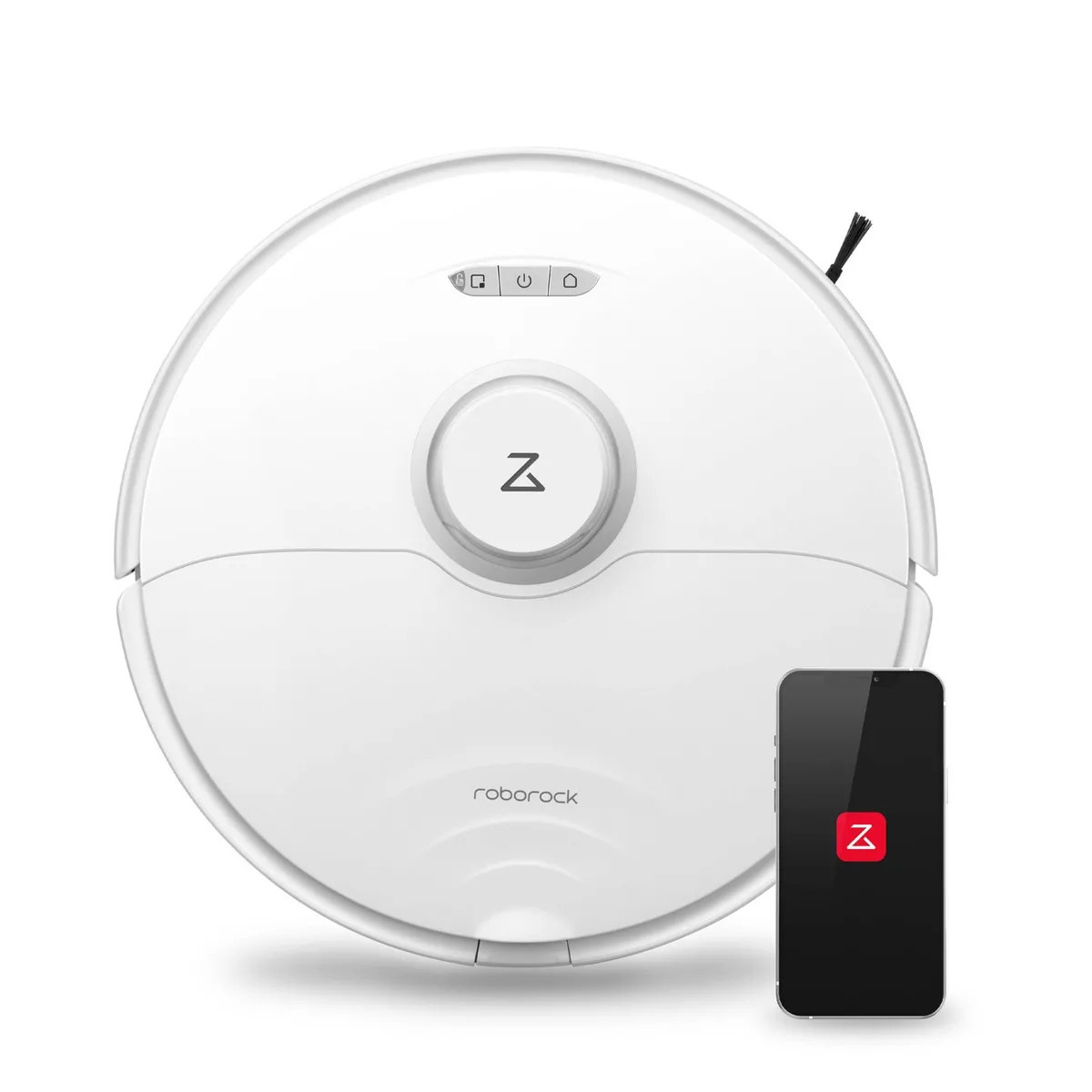 Roborock S8 Robot Vacuum and Mop White: Smart Mapping, Pet Hair Pick Up, Cordless, 180 Min Run Ti... | Target