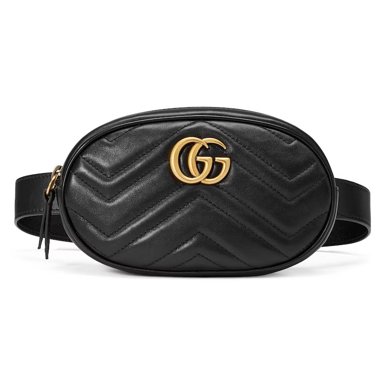 GG Marmont matelassé leather belt bag | Gucci (US)