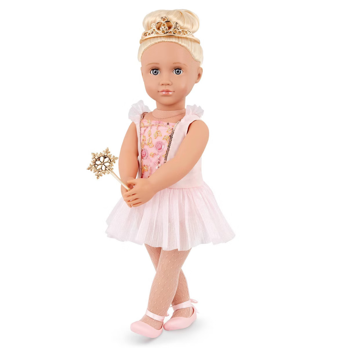 Our Generation Lalia 18" Sugar Plum Fairy Doll Tiara & Wand Accessories | Target