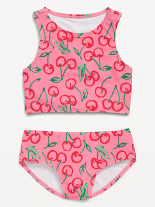 Printed Tankini Swim Set for Girls | Old Navy (US)