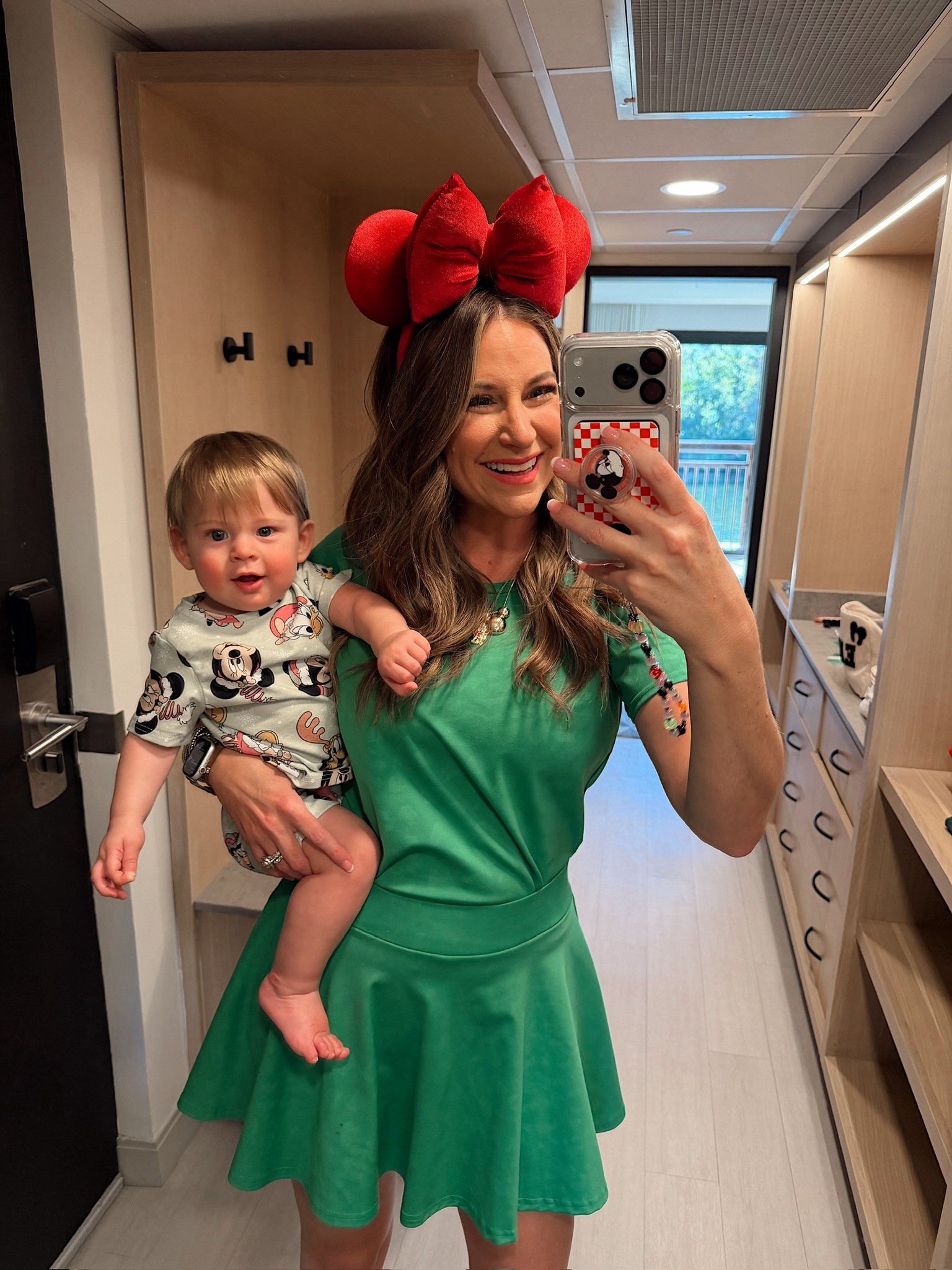 Today’s Walt Disney World mommy and mini ootd! My set is sold out but I linked similar Amazon option - ears and Storms outfit are Etsy! 

#LTKTravel #LTKHoliday #LTKBaby