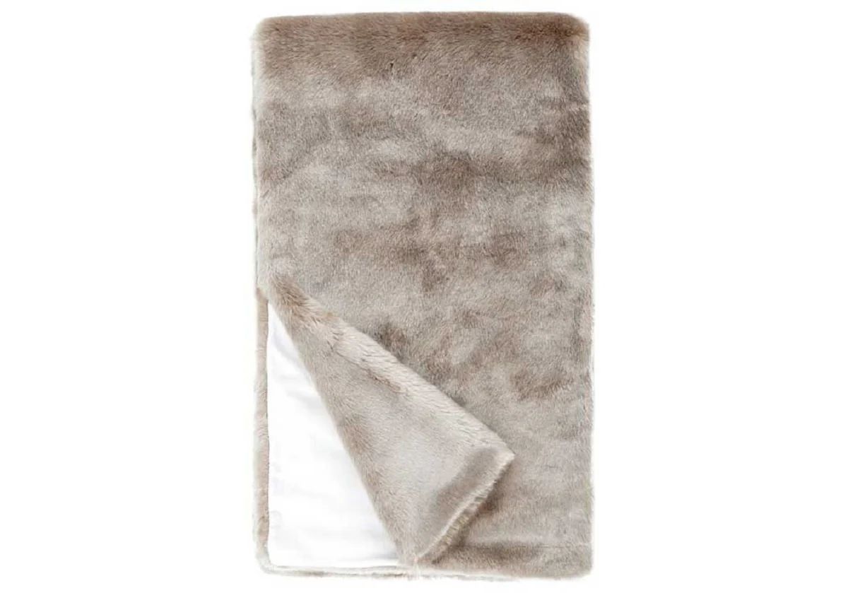 CHAMPAGNE MINK THROW | Alice Lane Home Collection