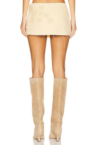 Fauna Skort in Tan | Revolve Clothing (Global)