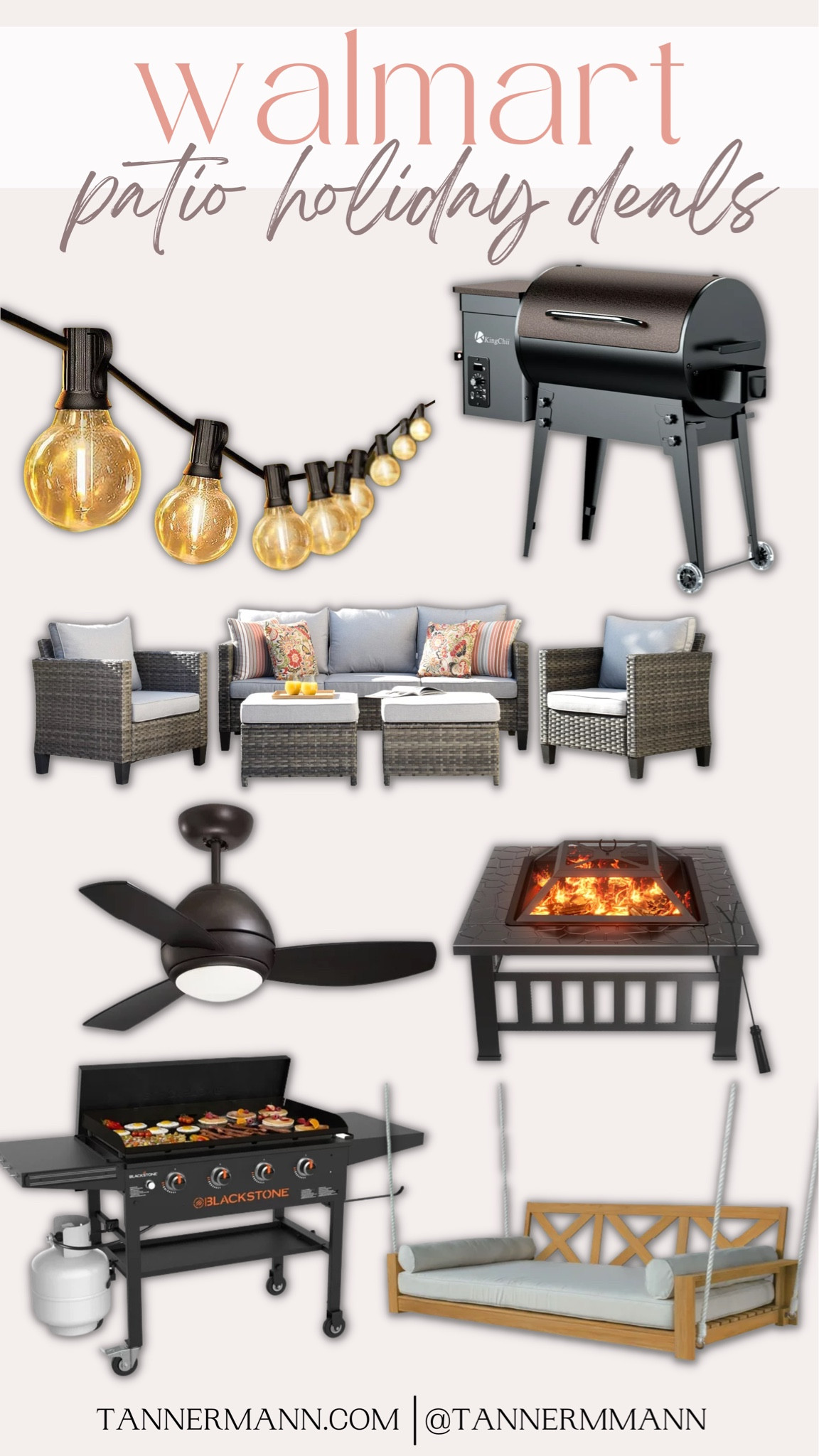 Walmart Holiday Deals for Patio #TannerMann

#LTKsalealert #LTKhome #LTKHolidaySale