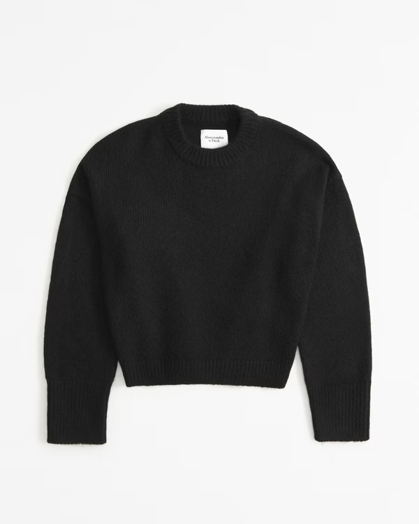 Wedge Crew Sweater | Abercrombie & Fitch (US)