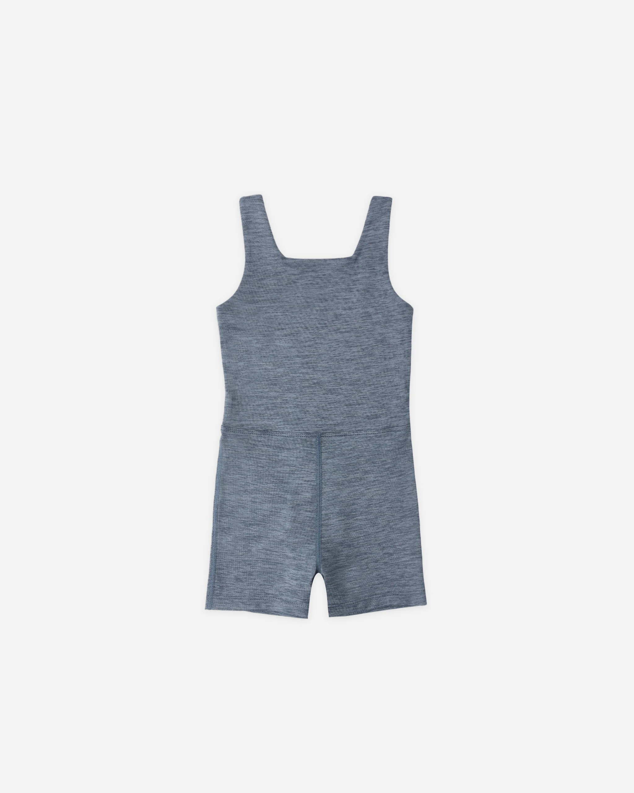 Malibu Bodysuit Heathered Marine | Rylee + Cru