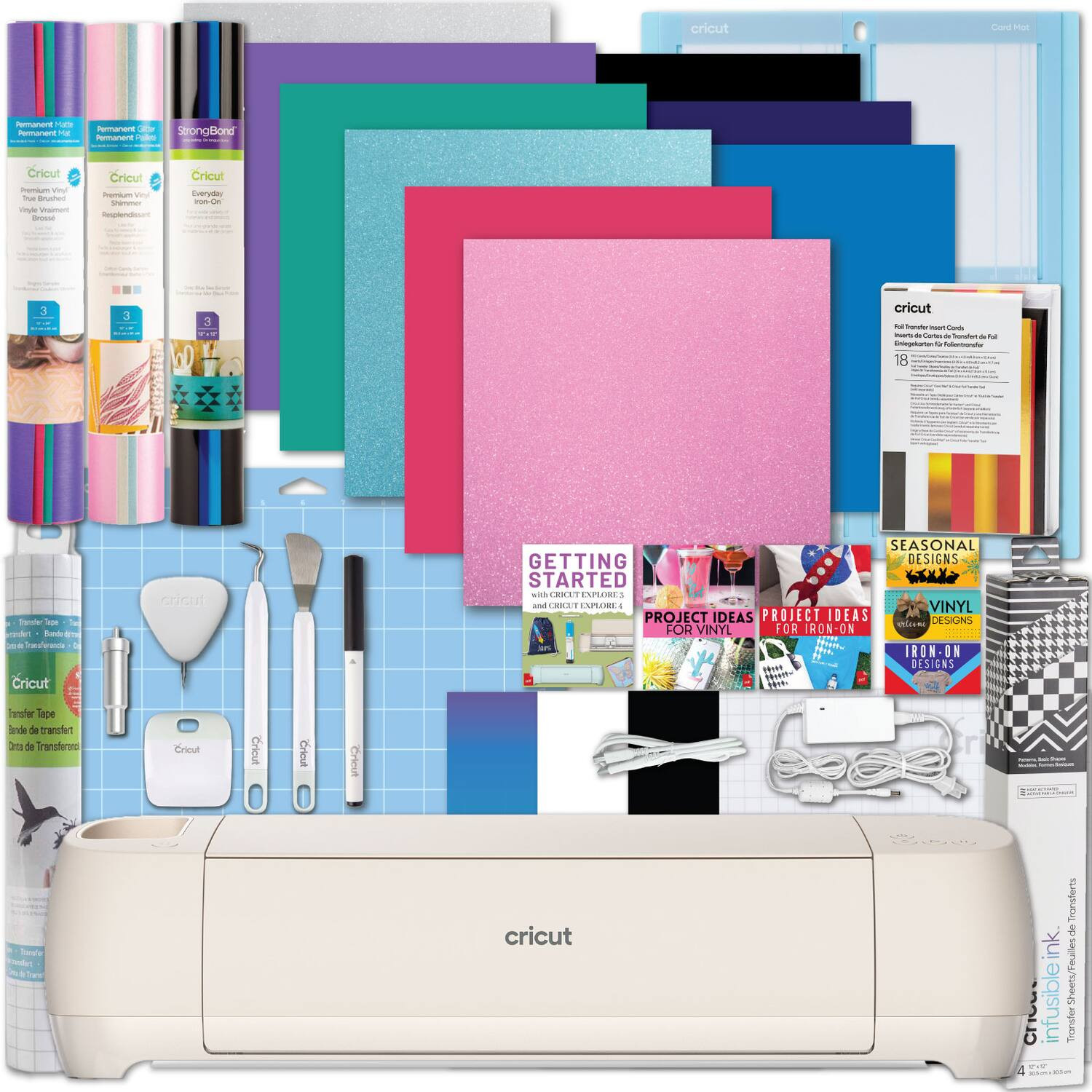 Cricut - Explore 4 Craft Cutting Machine with Ultimate Card Making Bundle | Best Buy U.S.