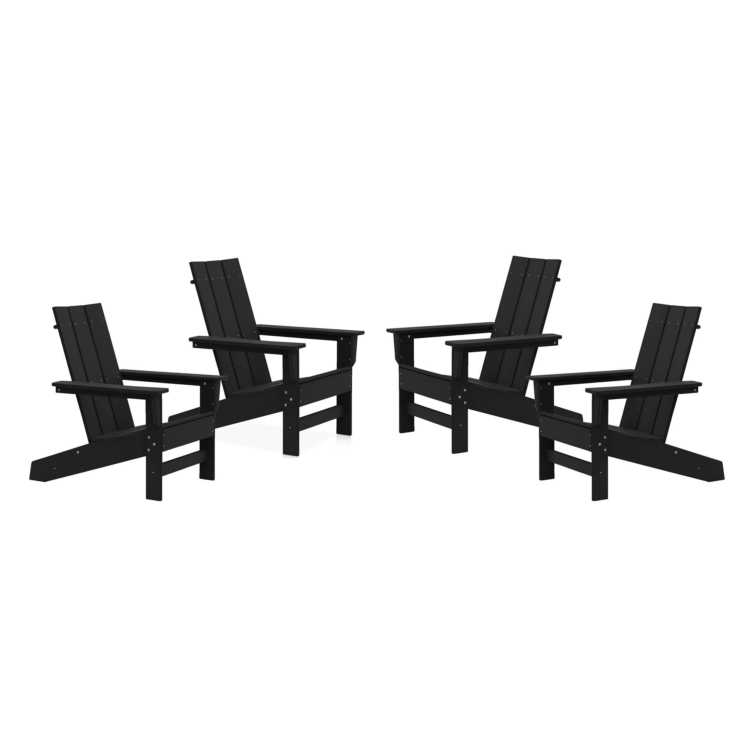 Ratcliff Outdoor Adirondack Set (Set of 4) | Wayfair North America