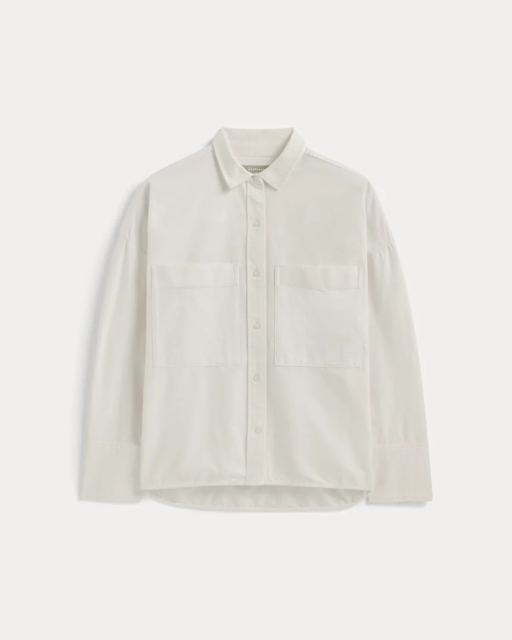 The Boxy Oxford | White | Everlane