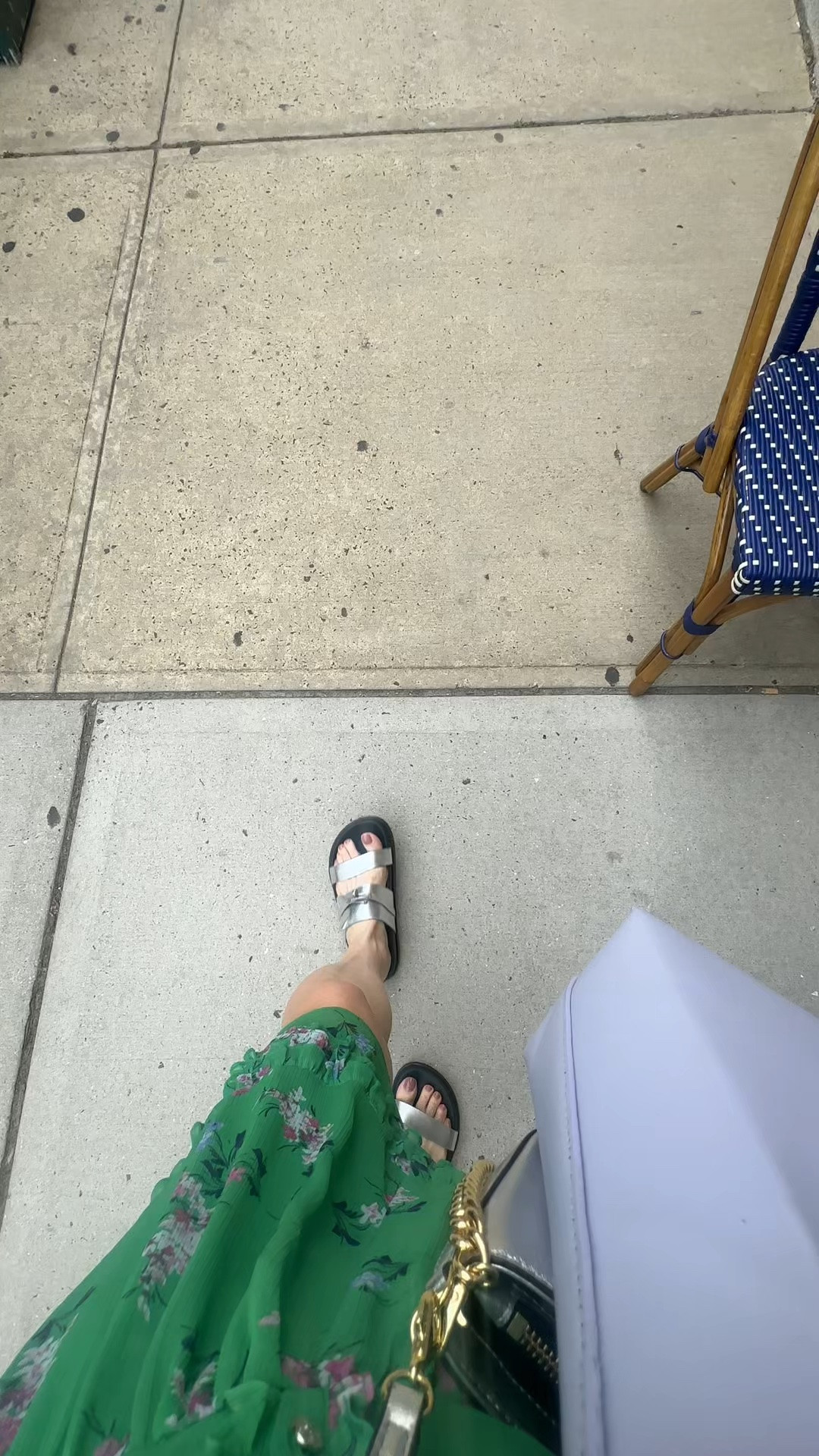 So comfy walking in these on Greenwich Avenue yesterday. Love the comfort of these silver  flats.

#LTKActive #LTKSeasonal #LTKdayinmylife