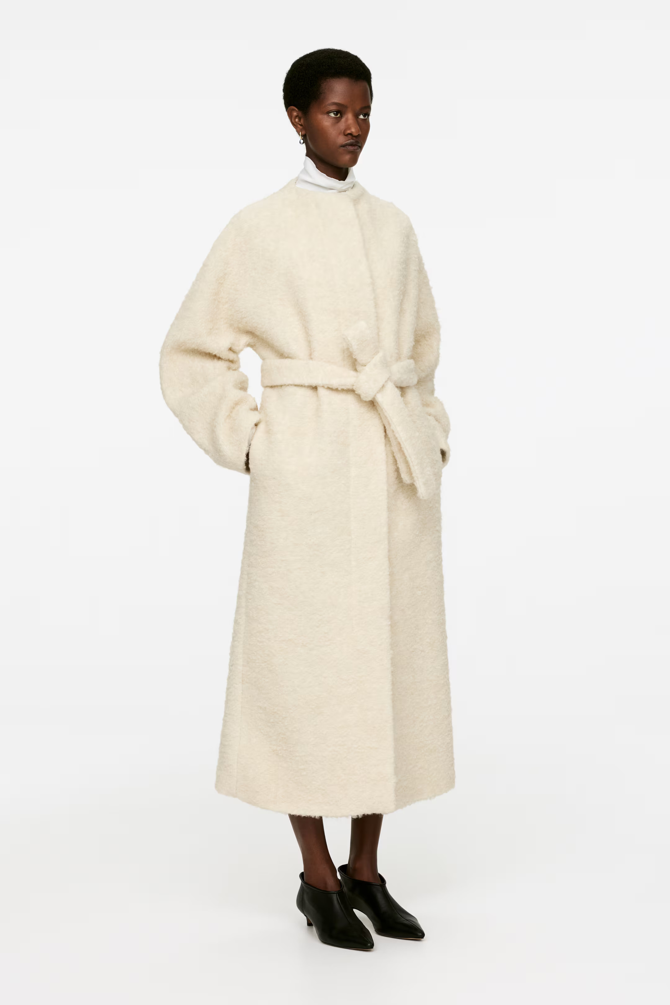 Wollen boucléjas | H&M (DE, AT, CH, NL, FI)