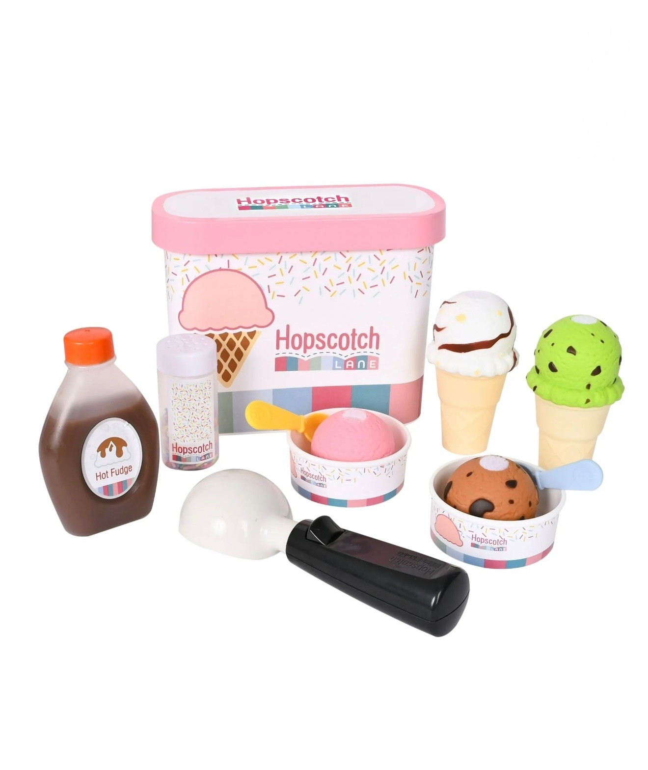 Hopscotch Lane Sweet Treats Ice Cream 15 Piece Set – Dessert Set & Doll Clothing for Children Ages 3+

#LTKGiftGuide #LTKBaby #LTKKids