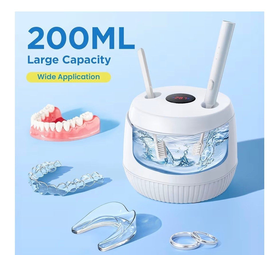 Ultrasonic (deep cleaner) retainer / night guard / jewelry cleaner! With UV sterilization 

#home #bathroom #retainer #nightguard #amazon #amazonfind #ltkamazon #bedroom #wellness #ltkwellness #wellnessroutine #dental #hygiene 

#LTKHome #LTKselfcare #LTKmorningroutine