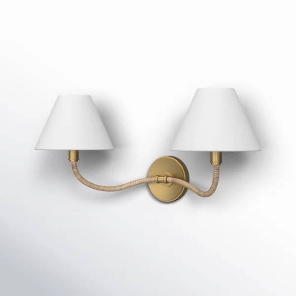 Glinda Steel Armed Sconce | Wayfair North America