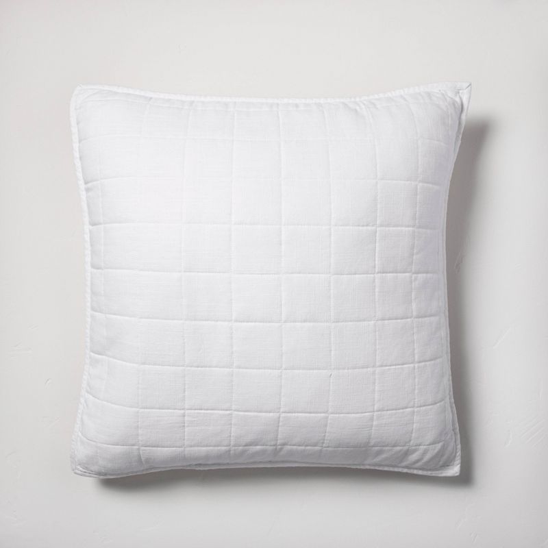 Heavyweight Linen Blend Quilt Pillow Sham - Casaluna™ | Target