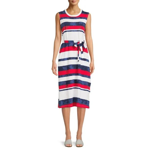 Time and Tru Women's  Sleeveless Muscle Dress - Walmart.com | Walmart (US)