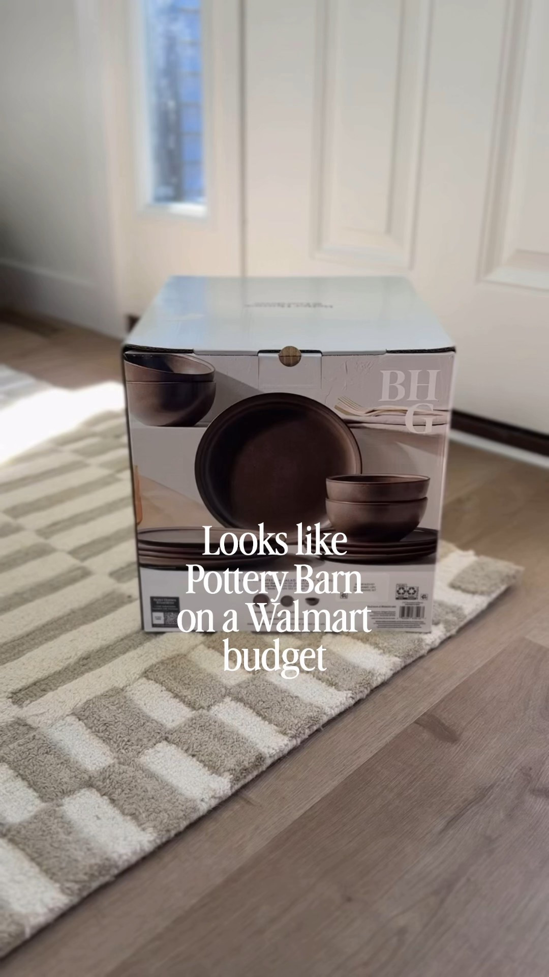 🤎🐻 Hellooo Walmart 😍 this stoneware dinnerware set looks and feels like Pottery Barn but it’s from Walmart! Available in brown and cream. 

#walmart #walmartholiday #walmartunder50 #boujeeonabudget #affordablehome

#LTKFindsUnder50 #LTKHome #LTKHoliday