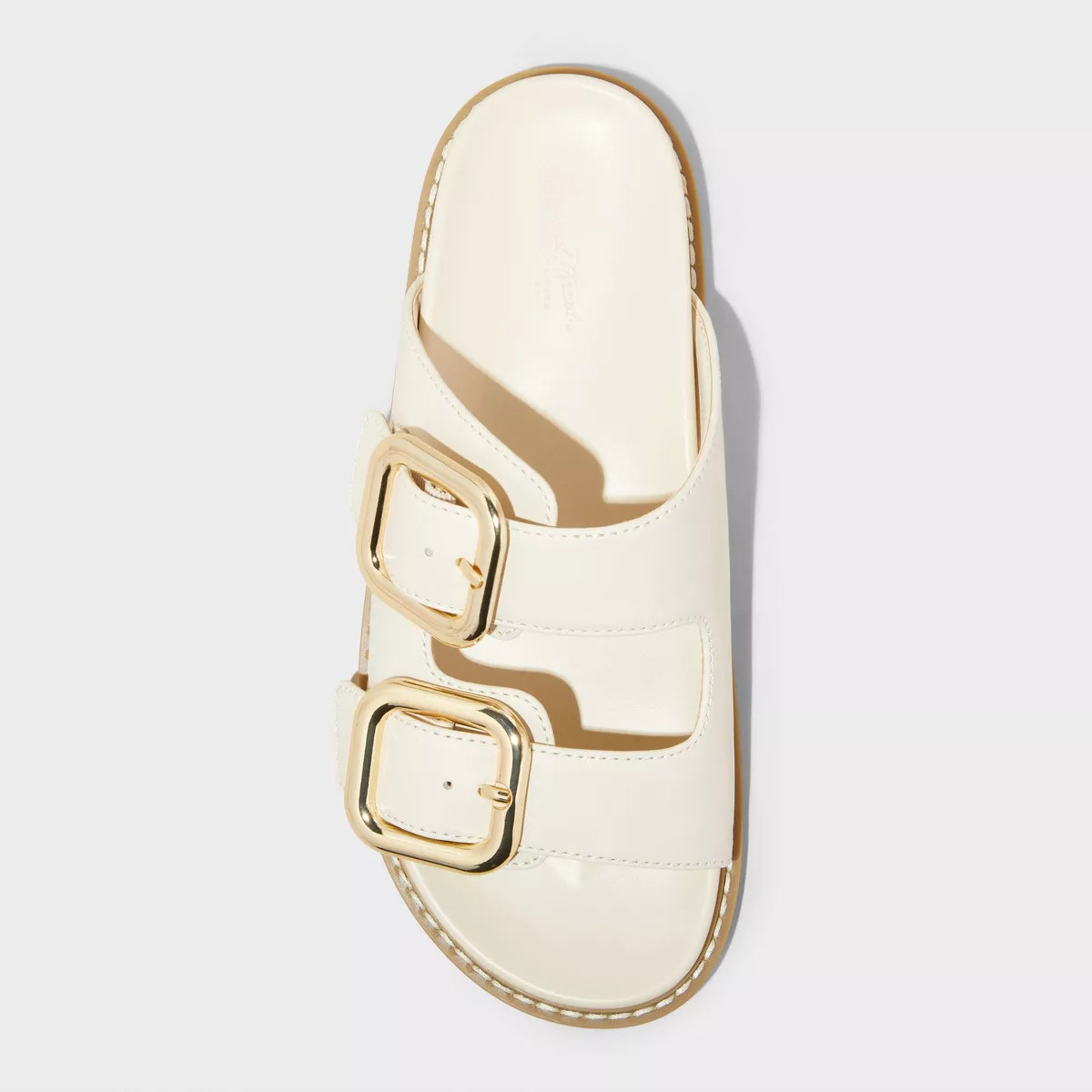 Women's Collin Double Buckle Footbed Sandals - Universal Thread™ | Target
