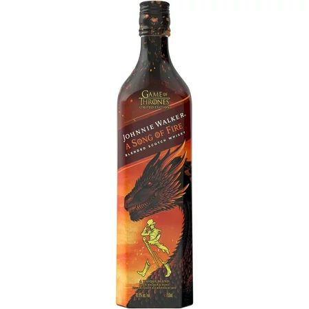 Johnnie Walker A Song of Fire Blended Scotch Whisky, 750 mL (81.6 Proof) | Walmart (US)