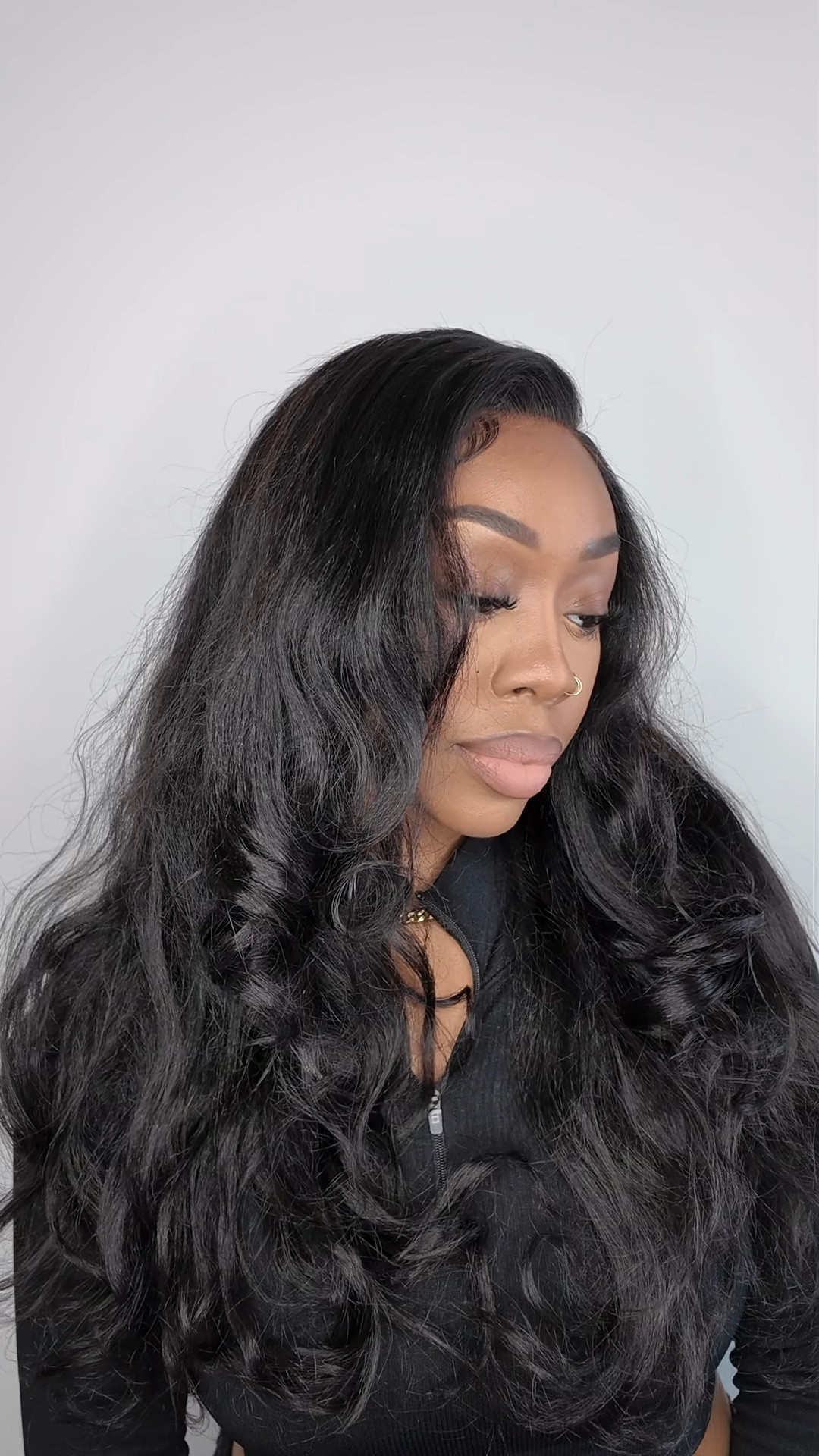 Why hair WRAPS are everything!! 🔥 the best blowout you should finish with a hair wrap- Yaki Straight 7x5 put on & go glueless wig. Natural realistic Yaki straight hair wig

#LTKSaleAlert #LTKU #LTKBeauty
