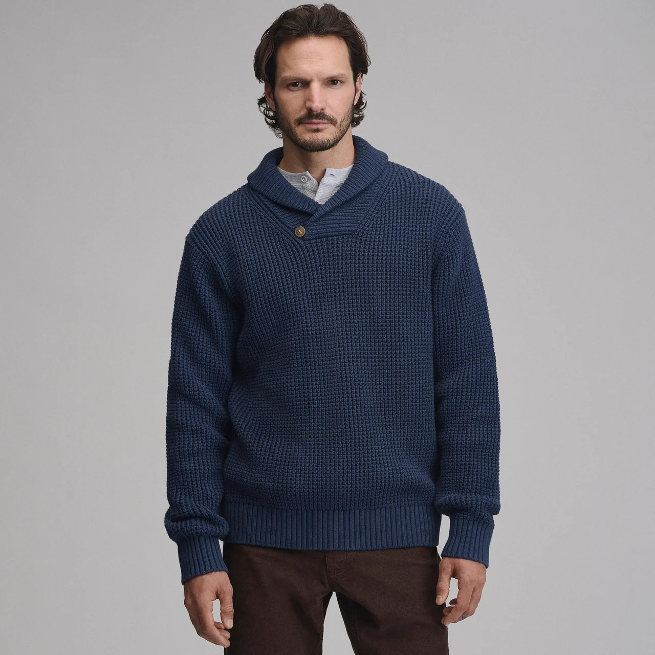 Men's Holiday Festive Shawl-Neck Sweater | Eddie Bauer US & CA