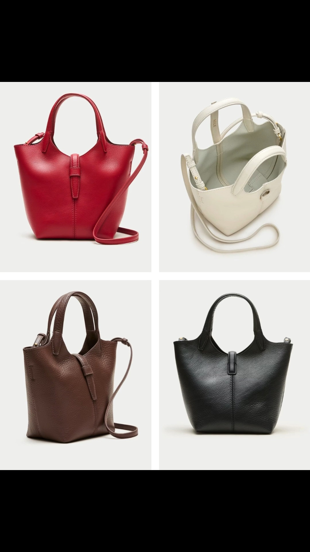 Small leather tote with a detachable strap!

#LTKWorkwear #LTKootd