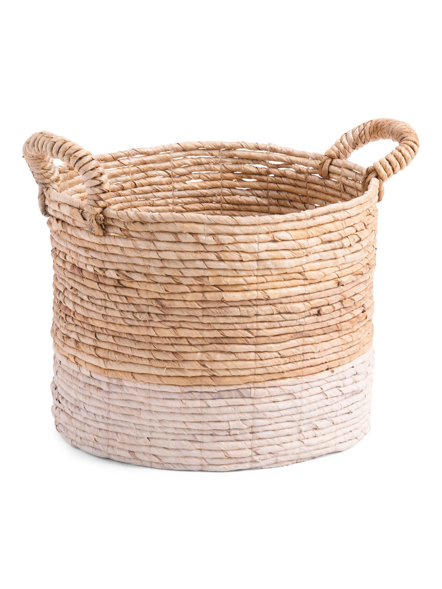 Made In Indonesia Small Basket With Thick Handle | TJ Maxx
