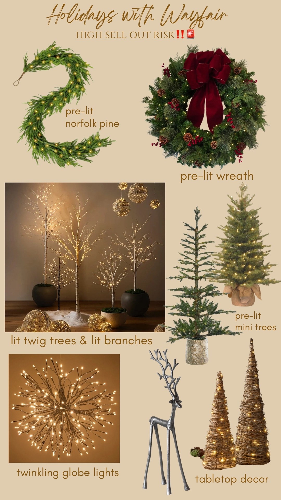Linking some favorite holiday décor / lighting finds that will sell out early!
#Wayfair #WinTheSeason #WayfairPartner @wayfair #wayfairfinds twinkle lights, holiday decor @shop.ltk #liketkit #ltkhome #ltkholiday #ltkseasonal #paidlinks Christmas holiday decorating
 

#LTKSeasonal #LTKFallSale #LTKHome