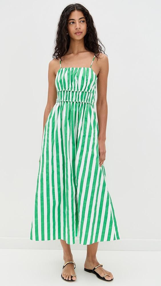 English Factory Striped Midi Dress | Shopbop | Shopbop