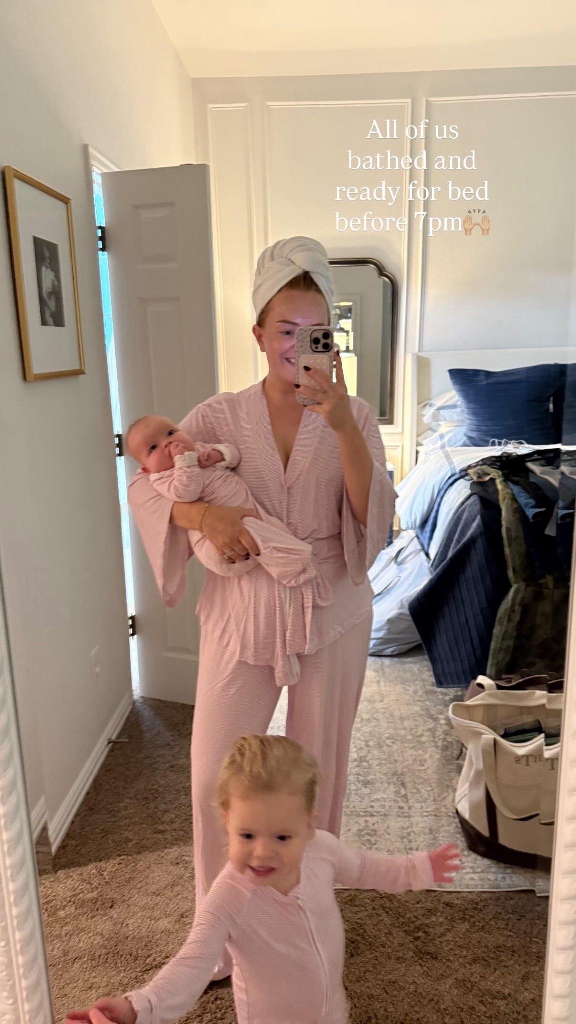 Night time routine with our Uptown Baby cozies on 🩷

#LTKBaby #LTKKids #LTKFamily