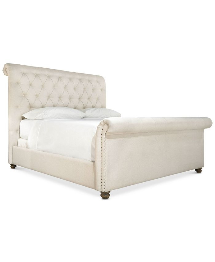 Furniture Taylor Upholstered King Bed & Reviews - Furniture - Macy's | Macys (US)