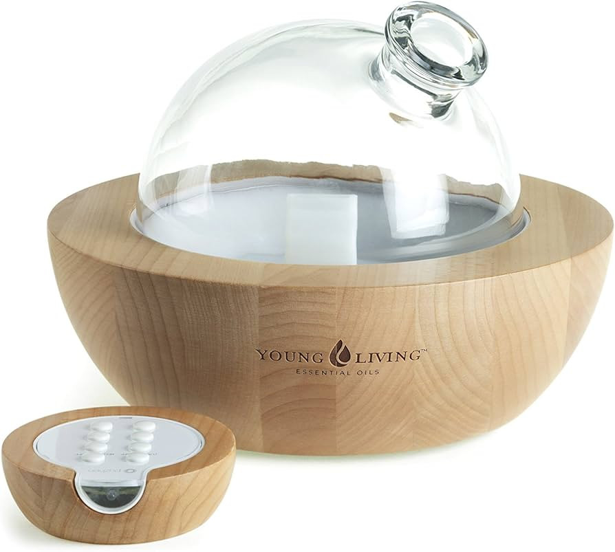 Young Living Essential Oils Aria Ultrasonic Diffuser - Ambience at Home & Spa - Peppermint Oil - ... | Amazon (US)