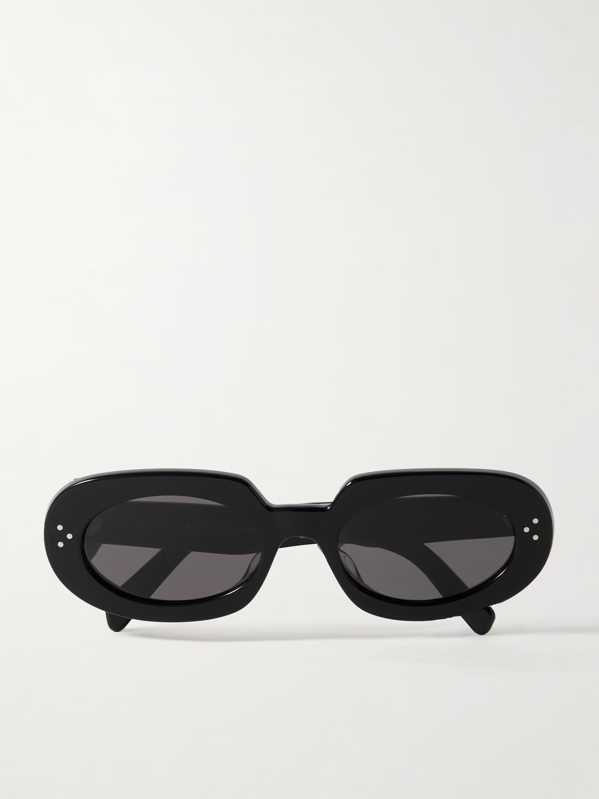 Bold oval-frame acetate sunglasses | NET-A-PORTER APAC
