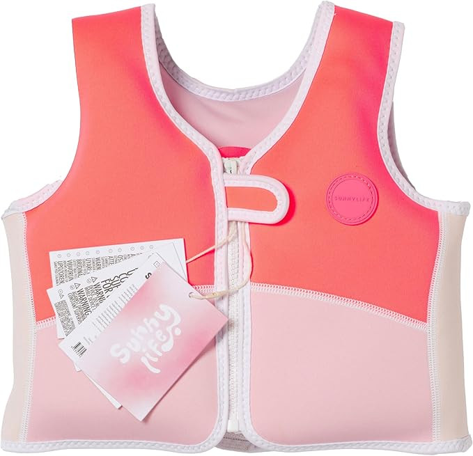 SUNNYLiFE Swim Vest - Constructed with Neoprene Plus a Secure Front Zip and Develop Water Confide... | Amazon (US)