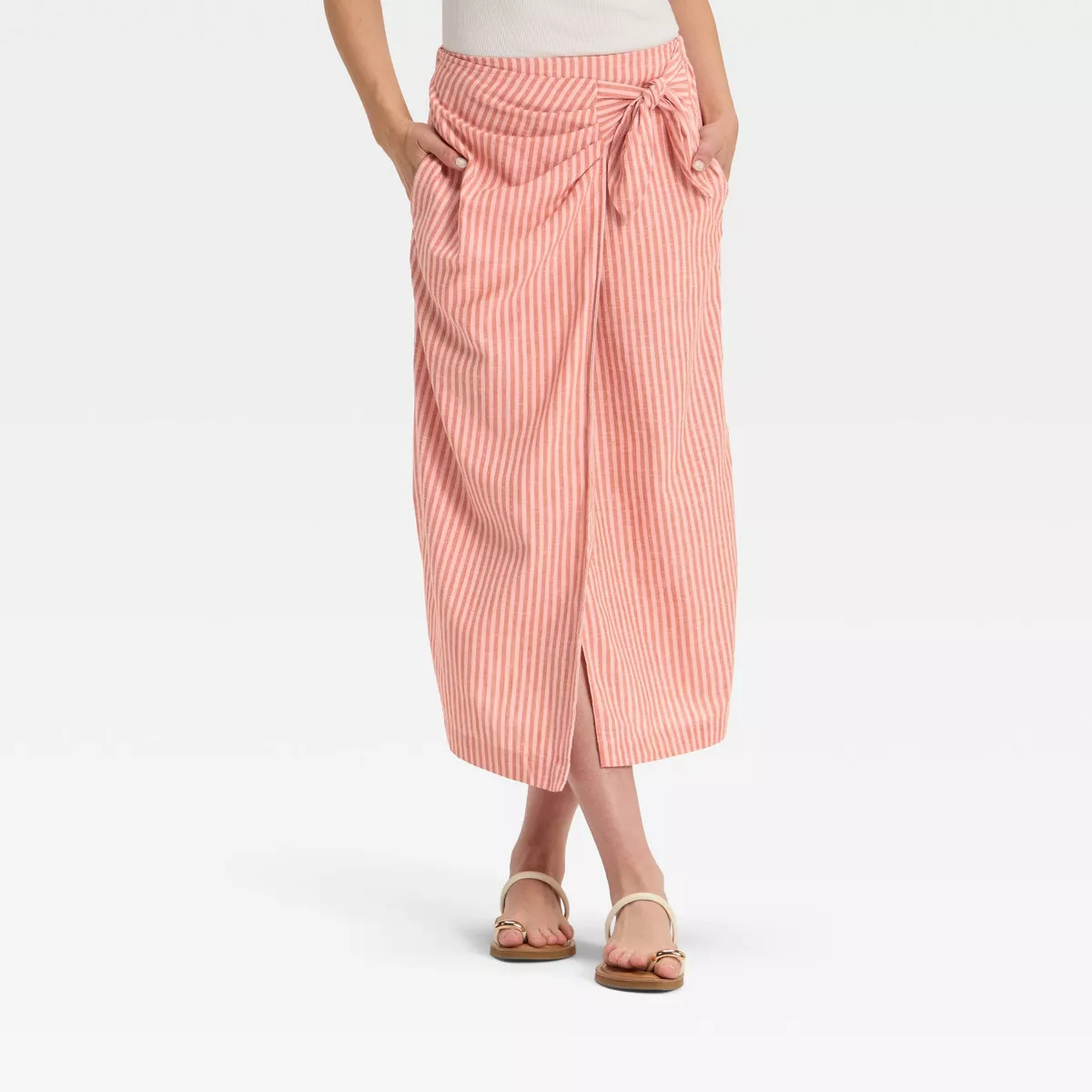 Women's Midi Wrap Skirt - Universal Thread™ | Target
