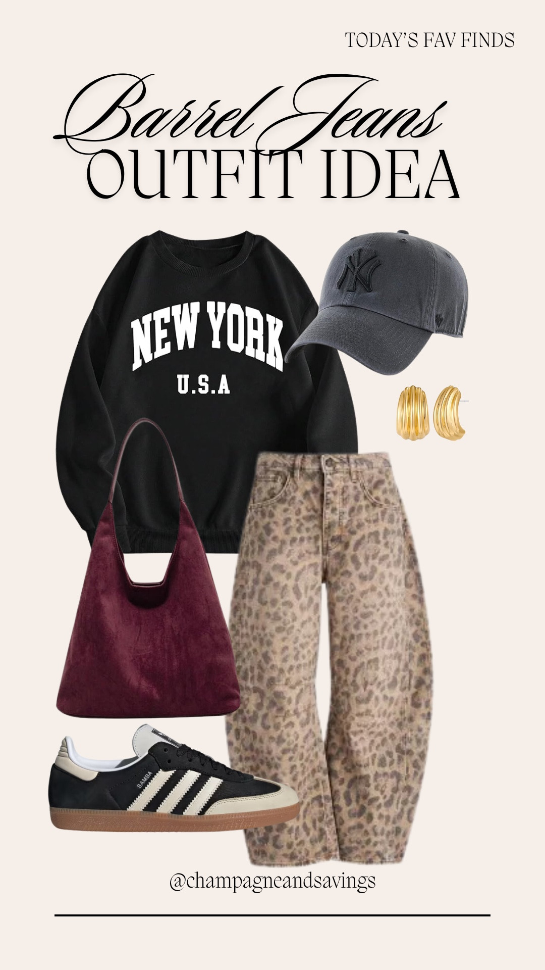 Leopard barrel jeans outfit idea

#LTKFindsUnder100 #LTKFindsUnder50 #LTKStyleTip