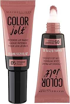 Maybelline Lip Studio Color Jolt Intense Lip Paint, Stripped Down, 0.21 fl. oz. | Amazon (US)