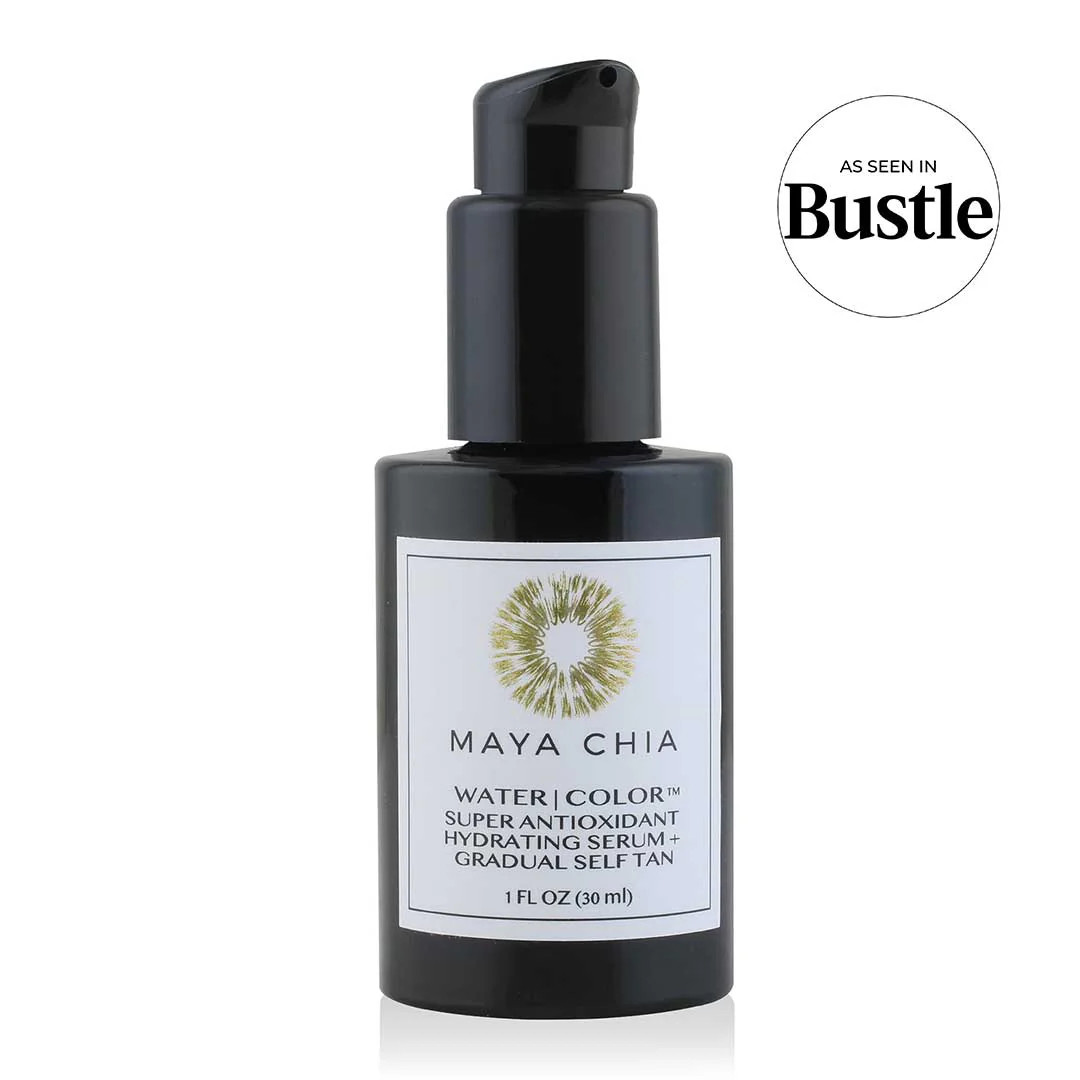 Water | Color - Tinted Super Antioxidant Hydrating Serum + Gradual Sunless Tanner | Maya Chia