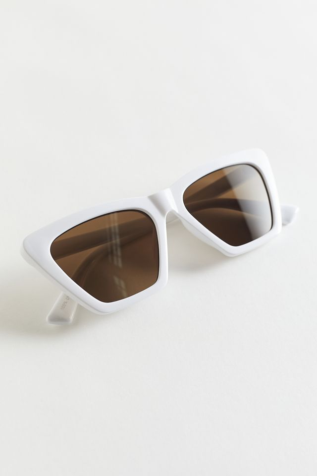 Luna Oversized Rectangle Sunglasses | Urban Outfitters (US and RoW)