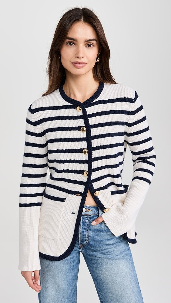 rag & bone Nancy Long Stripe Cardigan | Shopbop | Shopbop