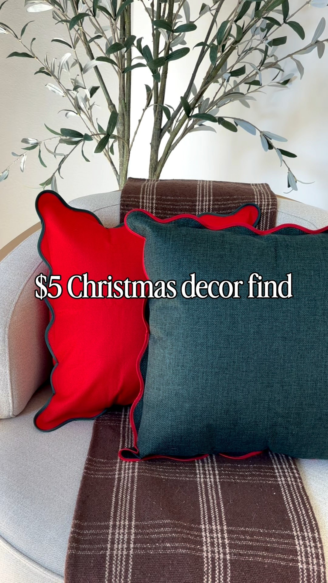 The cutest Christmas pillow covers! Only $5 and the cutest scalloped piping!

Holiday home decor 
Christmas decor 

#LTKHome #LTKSeasonal #LTKHoliday